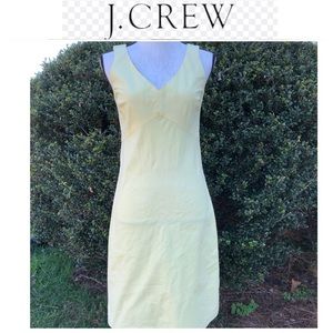 J.crew sleeveless embordiory flower dress size S